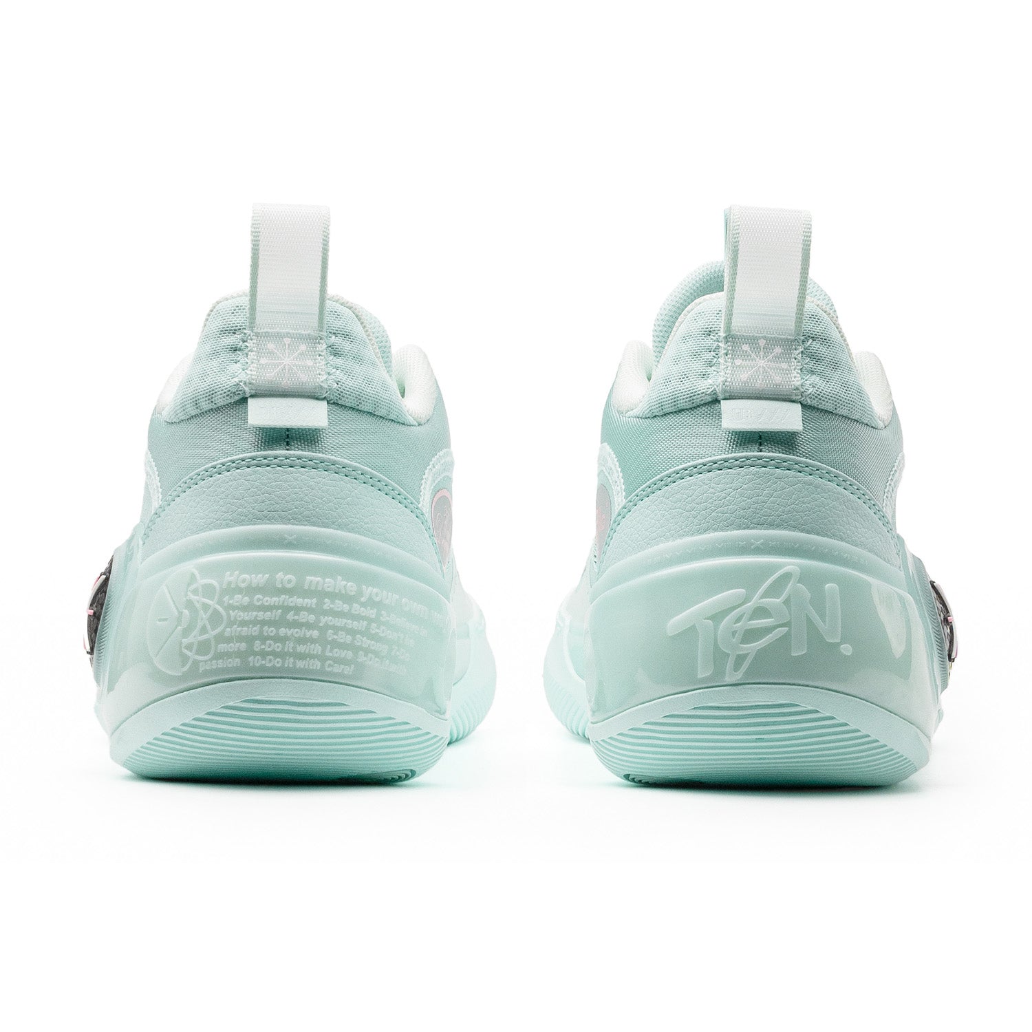Way of Wade 10 Low Mint Basketball Shoes - Lightweight Performance Sneakers for Men | Perfect for Indoor/Outdoor Court Play & Streetwear Fashion