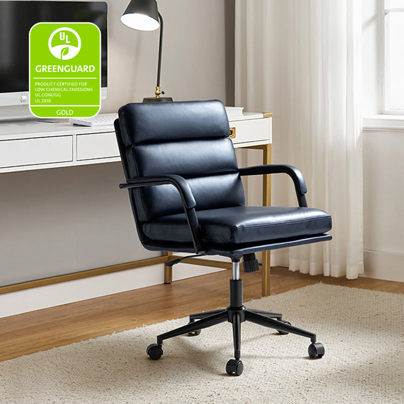 Johannes Task Office Chair - Ergonomic Adjustable Desk Chair with Lumbar Support for Home & Office Workspace - Perfect for Long Hours of Sitting, Gaming, and Remote Work