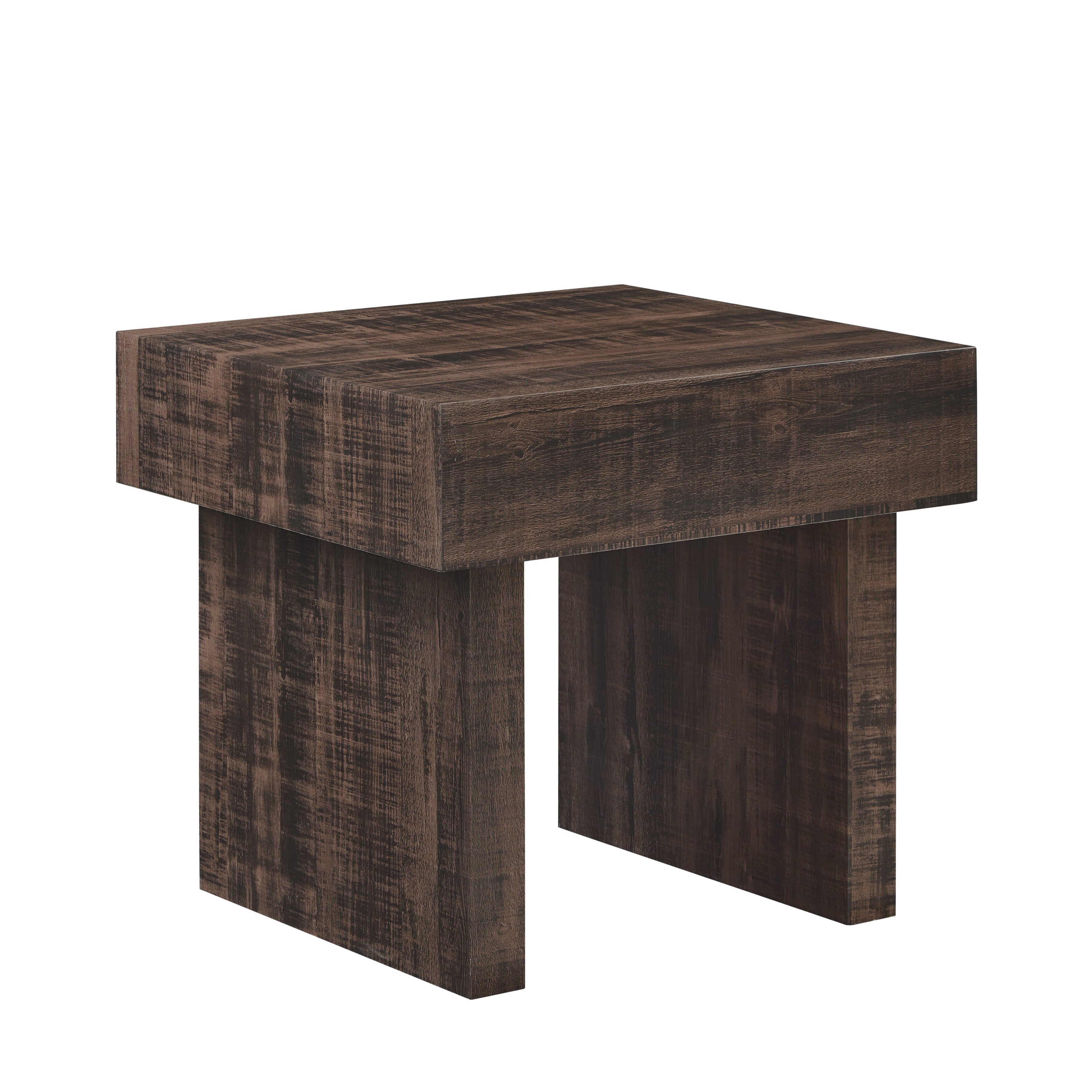 Roundhill Furniture Athens Modern Accent End Table - Stylish Side Table for Living Room, Bedroom & Office - Perfect for Coffee, Books & Decor