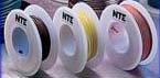 NTE Electronics WH610-09-25 10 Gauge Stranded Hook Up Wire - 25 Feet, 600V, White - Perfect for Automotive, Home Appliances, and DIY Electrical Projects