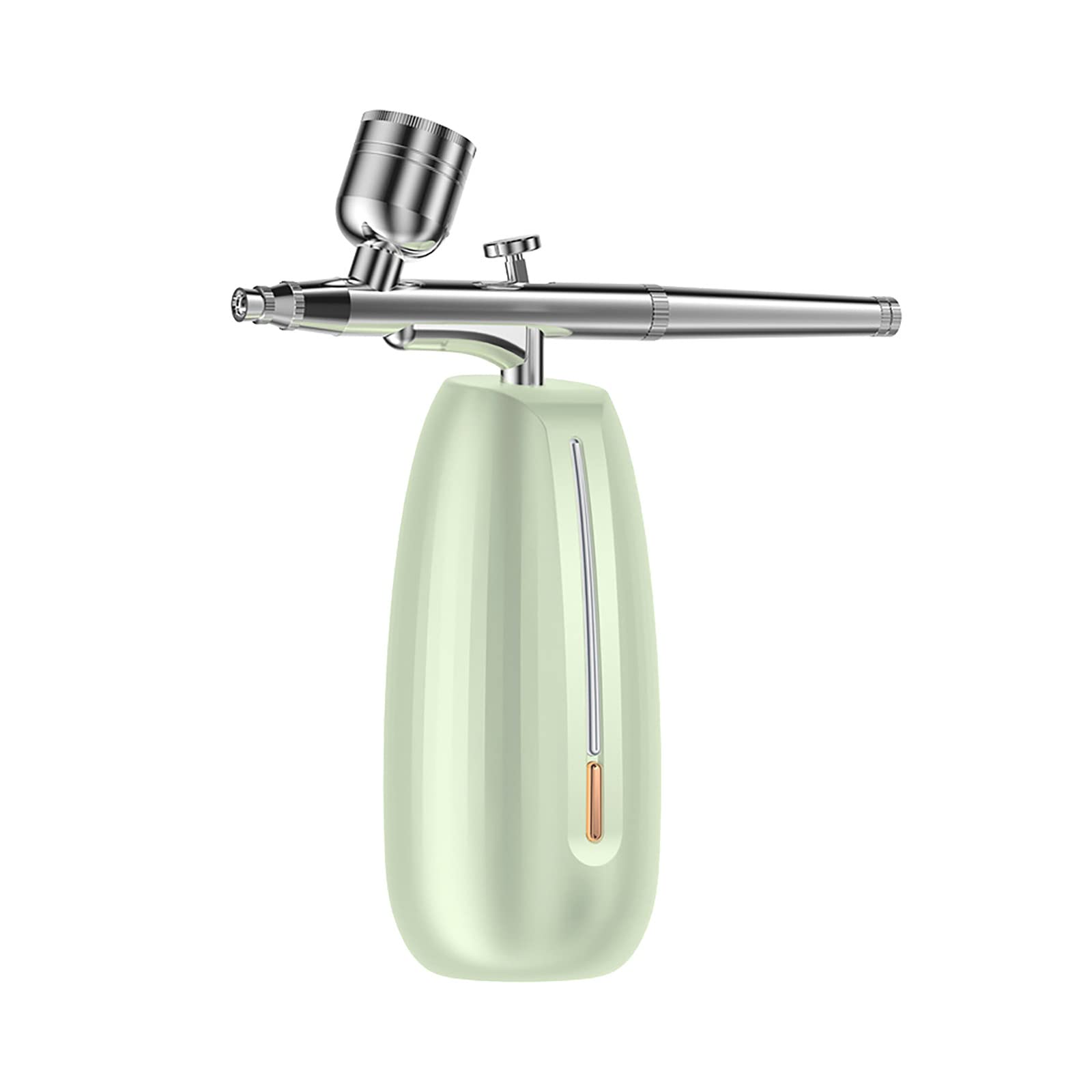 Professional Nano Facial Steamer for Skin Care - Oxygen Facial Machine with Moisturizing Spray, Deep Cleansing & Serum Mister (Light Green) - Perfect for Home Spa, Beauty Salon & Skincare Routine