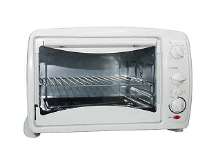 EWI EXO23RK 220V Toaster Oven - Compact Countertop Convection Oven for Baking, Roasting & Toasting - Perfect for Small Kitchens, Dorms & RVs