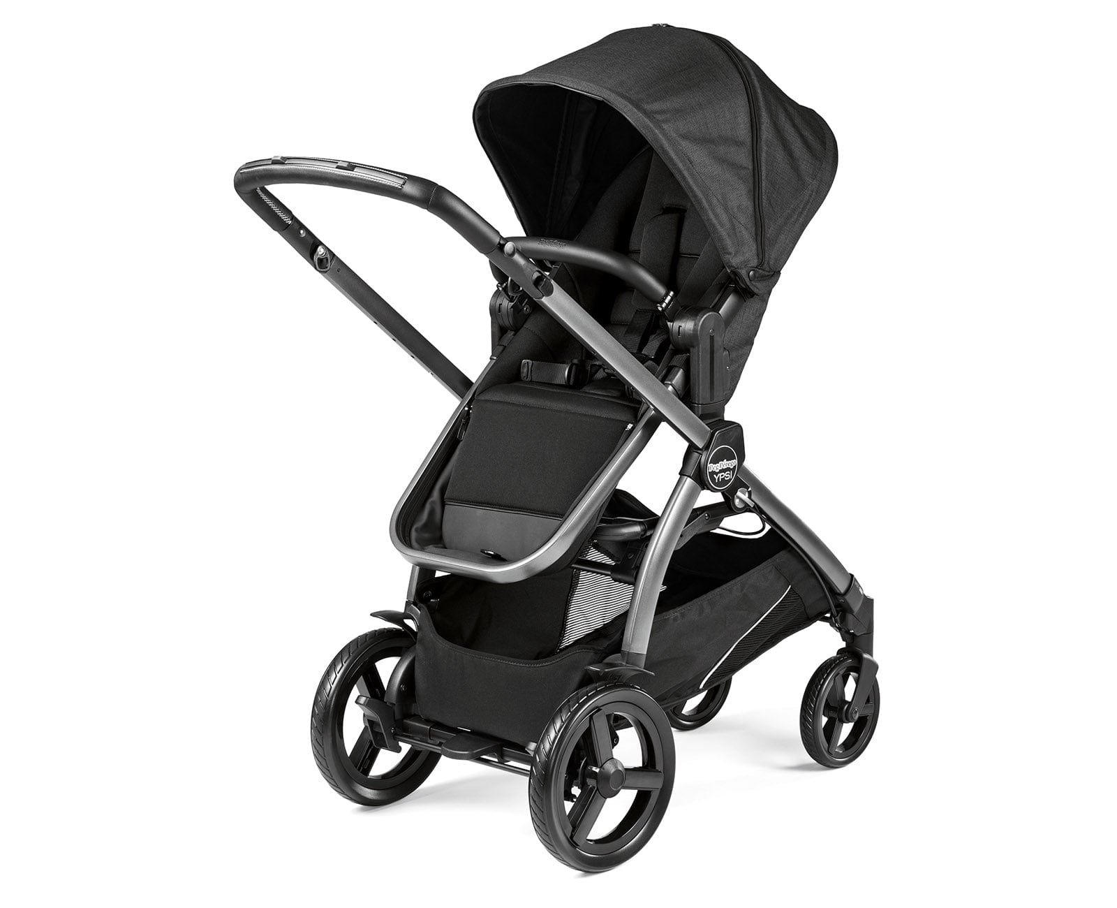 Peg Perego YPSI Travel System Stroller and Car Seat Combo - Lightweight, Compact for Easy Travel - Perfect for Newborns, Infants & Toddlers - Ideal for Airports, Shopping & Family Outings