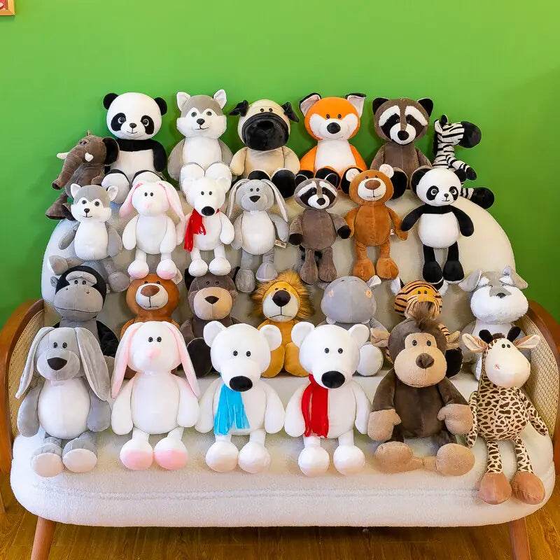 Jungle Jelly Beans - Adorable Jungle Themed Plush Stuffed Animals for Kids | Perfect for Birthday Gifts, Nursery Decor & Safari Party Favors