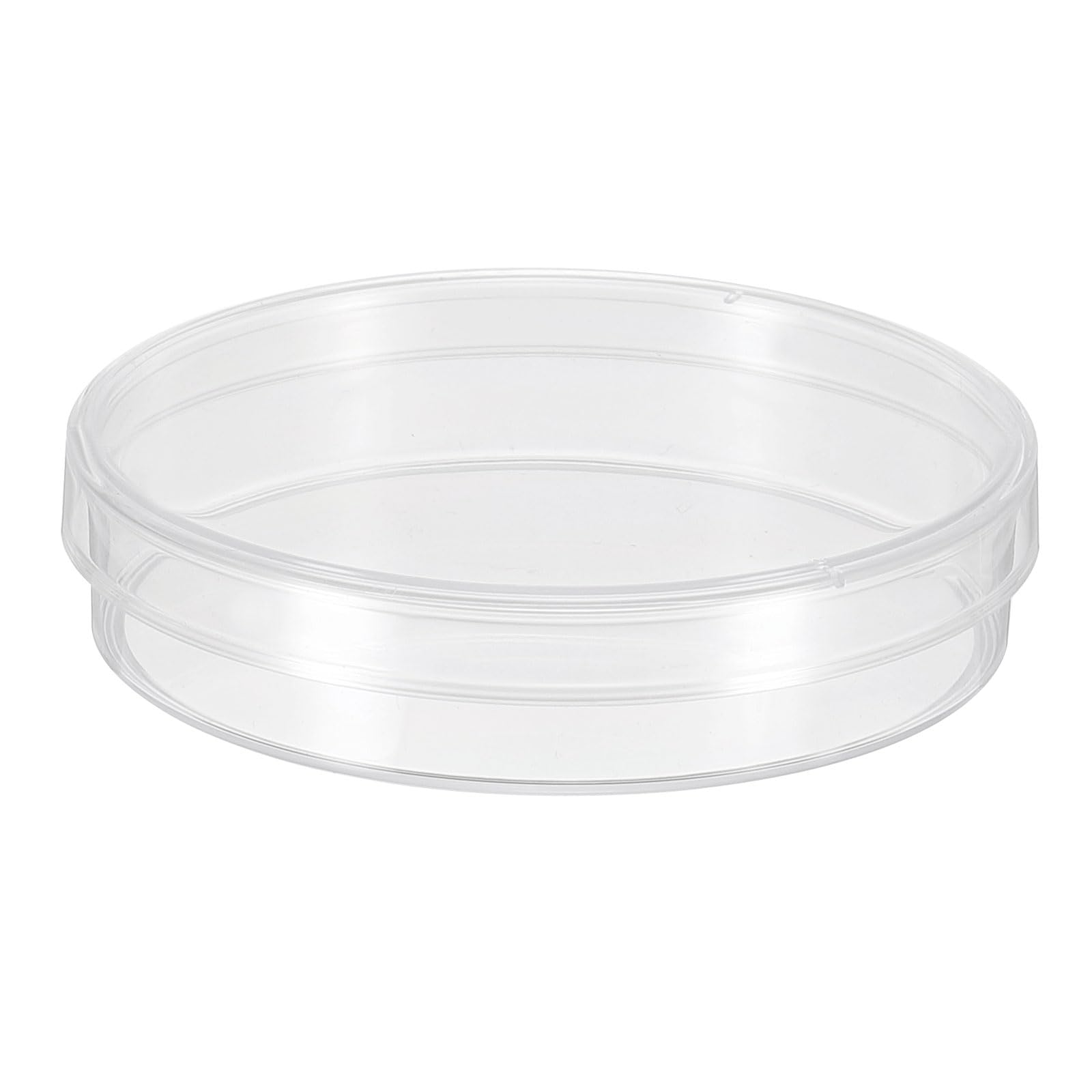 55mm Clear Plastic Petri Dishes with Lid - 6 Pack Lab-Grade Tissue Culture Plates for Science Experiments | Ideal for Microbiology, Cell Culture & Classroom STEM Projects