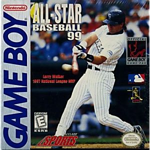All Star Baseball 99 (LS) for GameBoy - Classic Baseball Video Game for Kids & Adults - Perfect for Retro Gaming & Sports Fans