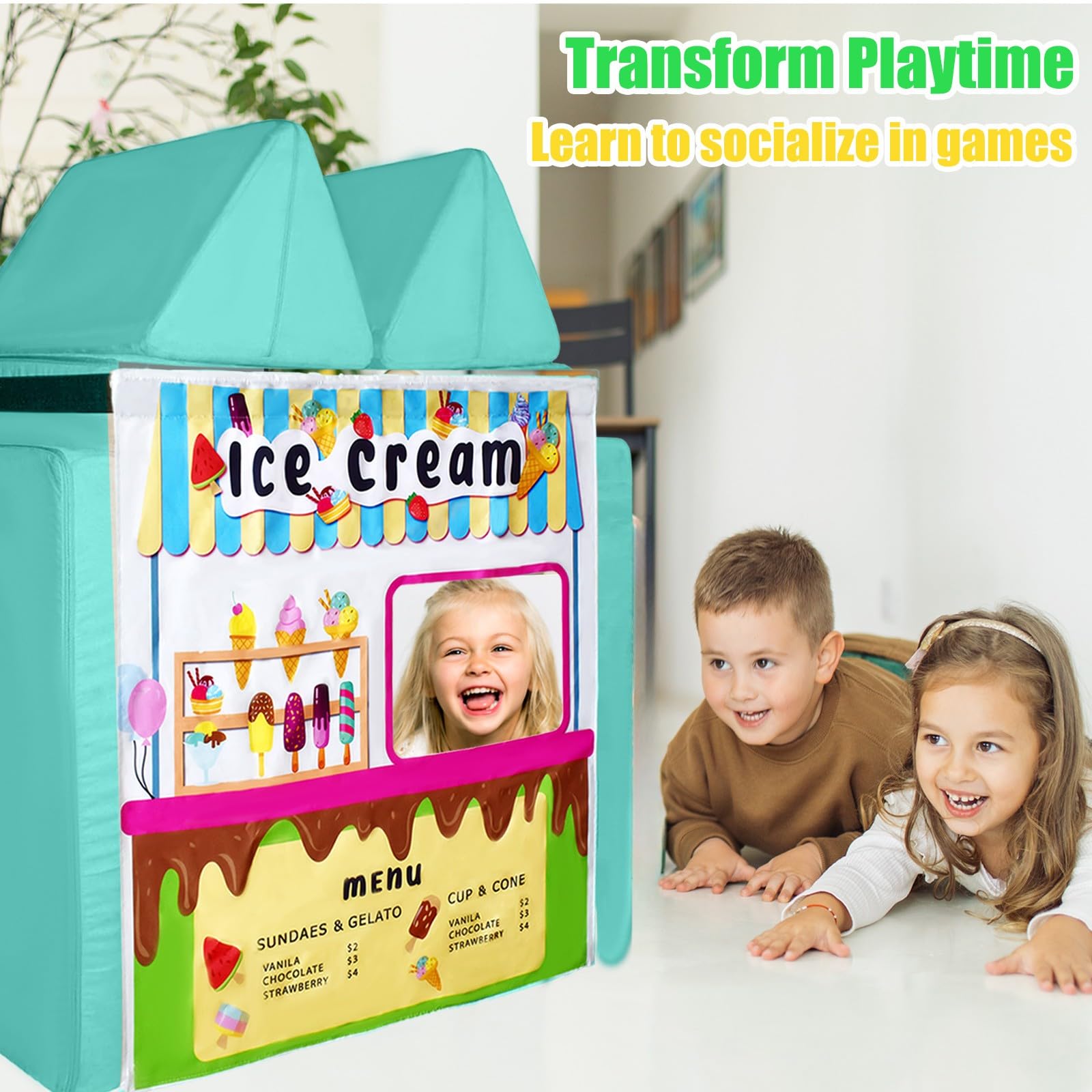 Kids Play Panel for Toddler Foam Sofa - Soft Modular Play Couch Accessory for Indoor Playrooms & Daycare Centers - Perfect for Building Forts, Reading Nooks & Creative Play (Play Couch Not Included)