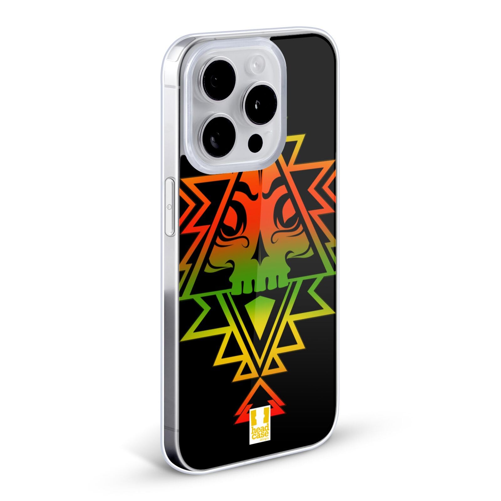 Head Case Designs Rasta Navajo Skulls Soft Gel Phone Case for Apple iPhone 7/8/SE 2020 & 2022 - Protective & Stylish Cover for Daily Use, Travel & Outdoor Activities