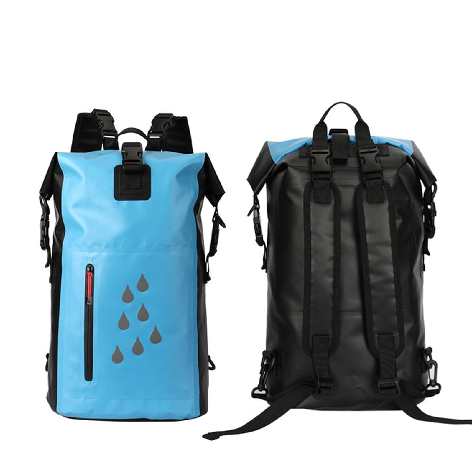 Waterproof Kayak Dry Bag for Women - Lightweight PVC Dry Backpack for Rafting, Outdoor Adventures & Water Sports | Multi-Functional Dry Sack for Camping, Hiking & Beach Activities