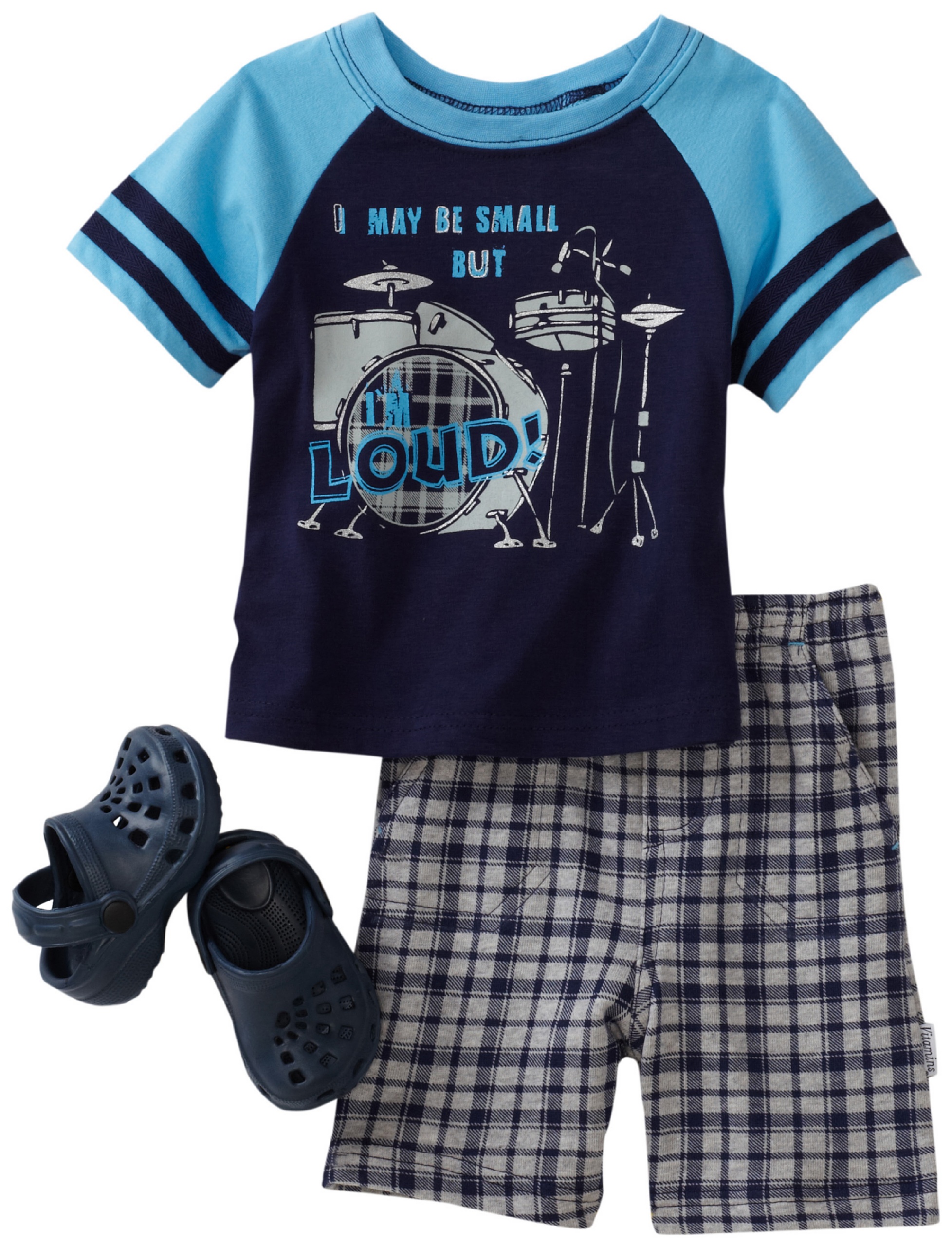 **Kids Drum Set 3-Piece with Shoes for Playtime & Performances**