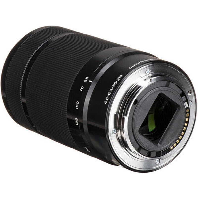 Sony E 55-210mm F4.5-6.3 OSS APS-C Zoom Lens for Alpha Mirrorless Cameras - Black | Portrait, Travel & Wildlife Photography