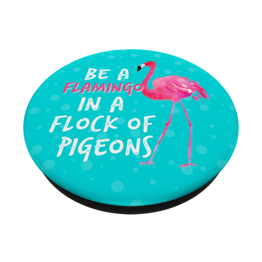 Funny Flamingo Phone Accessory - Unique & Cute Phone Grip Stand for iPhone & Android - Perfect for Gifts, Parties & Everyday Use