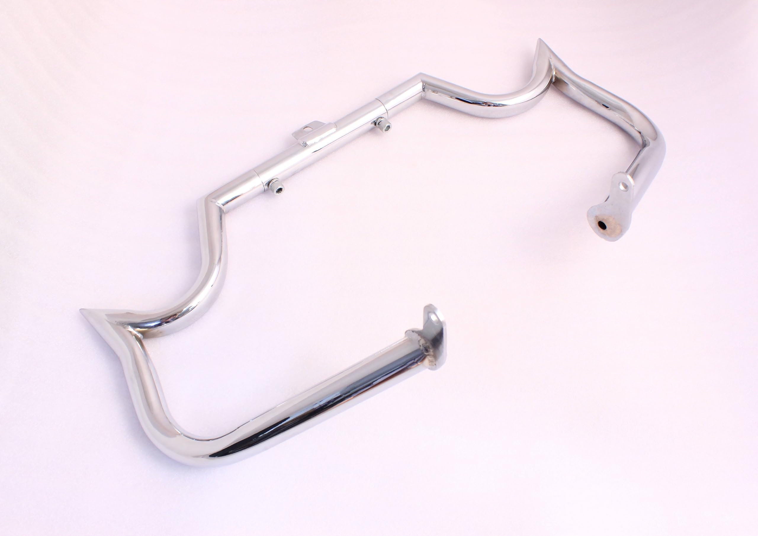 Harley Davidson Softail Engine Guard Crash Bar - Chrome Detachable Protection for Fatboy, Heritage Deluxe & Slim Models (2000-2017) | Perfect for Highway Riding & Custom Bike Builds