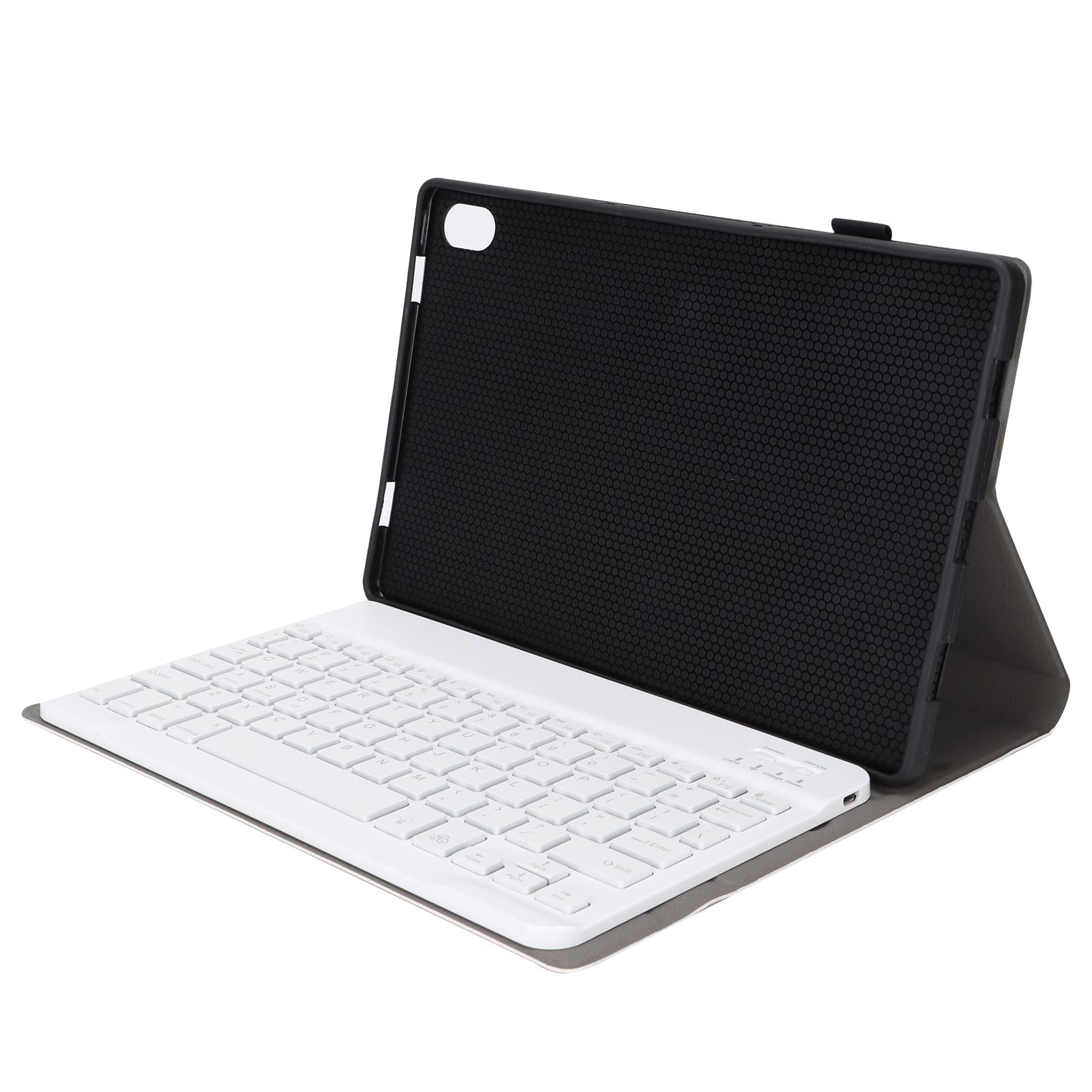 Wireless Removable Backlit Ergonomic Keyboard with PU Leather Case for Lenovo Tab 11in J606F (Rose Gold) - Perfect for Office, Home & Travel Use