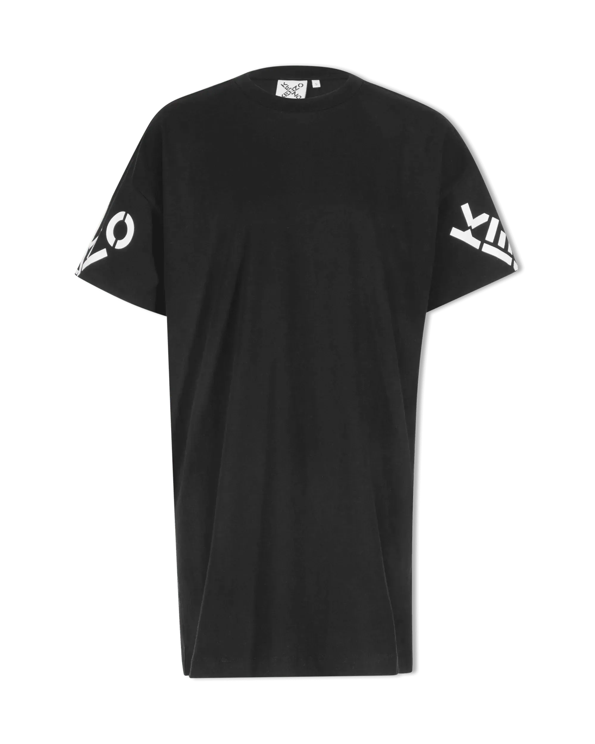 Cross Logo T-Shirt Dress for Women - Stylish Casual & Streetwear Outfit for Everyday Wear, Church, and Social Events