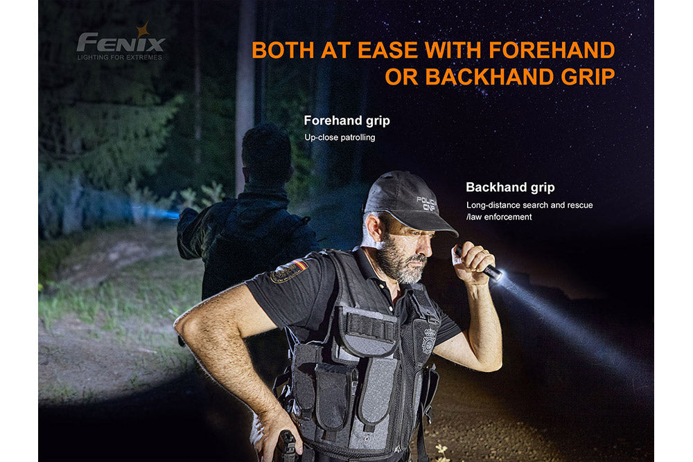 Fenix PD35 V3.0 Tactical Flashlight - 1700 Lumens High Power LED, Rechargeable EDC Torch for Camping, Hiking & Emergency Use