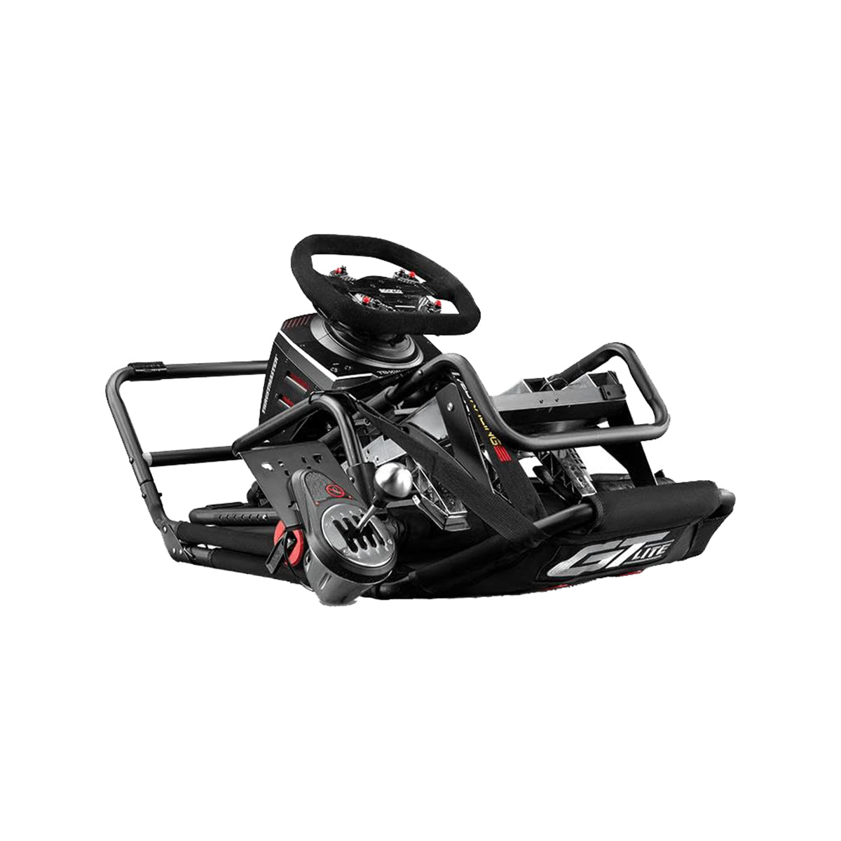 Next Level Racing GT Lite Racing Simulator Cockpit - Foldable & Adjustable Gaming Seat for PC, PS5, Xbox | Perfect for Home Racing Simulators & Esports Gaming Setup