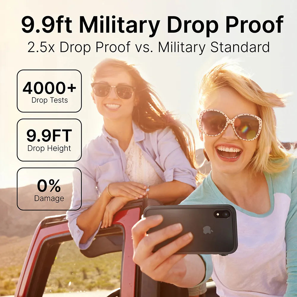 iPhone XR Shockproof Case - Heavy Duty Protective Cover with Military-Grade Drop Protection for iPhone XR - Perfect for Outdoor, Travel & Daily Use