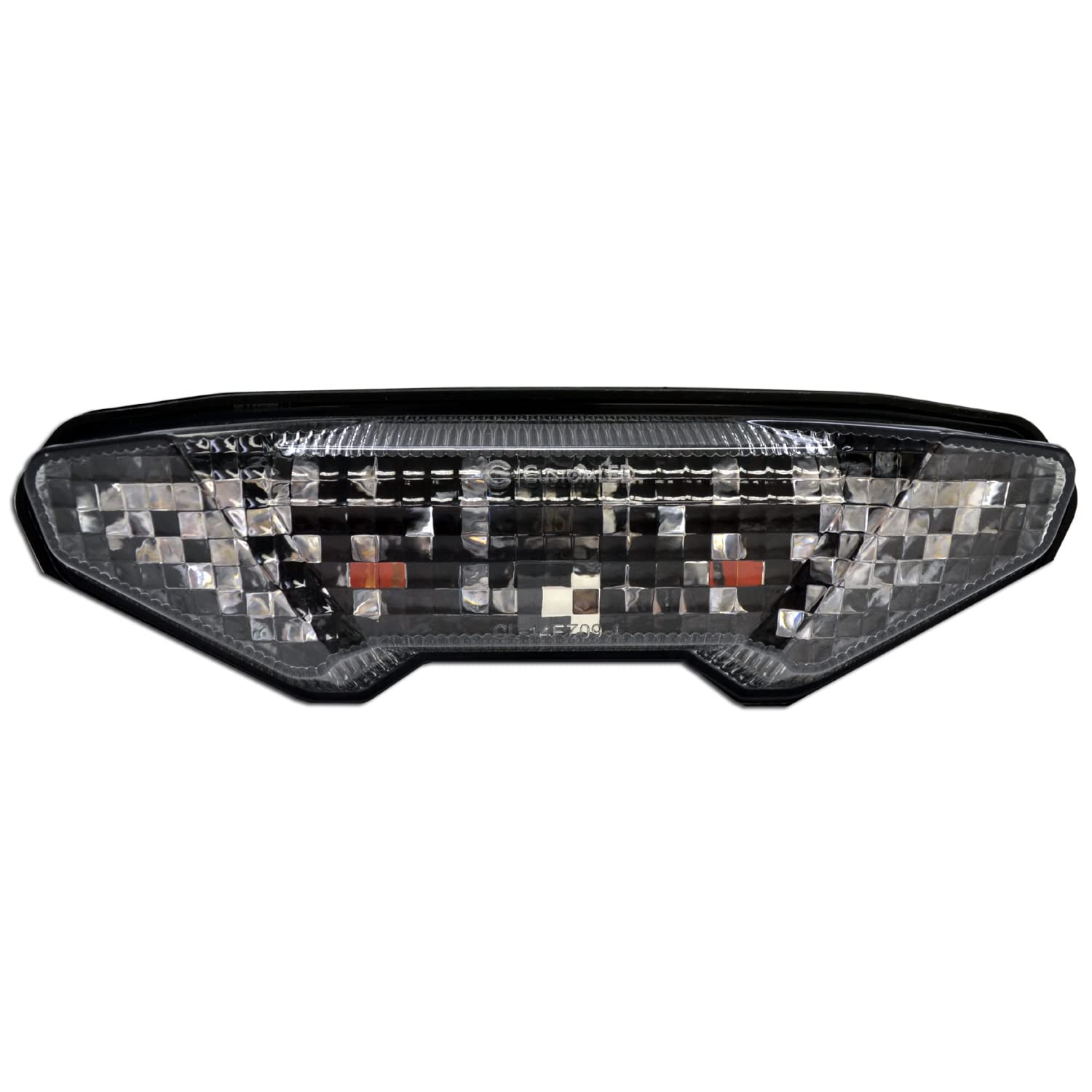Blaster-X Integrated LED Tail Light for 2014-2016 Yamaha FZ-09 Motorcycle - Clear Lens, Bright Brake Light, Easy Installation - Perfect for Night Riding & Custom Bike Upgrades