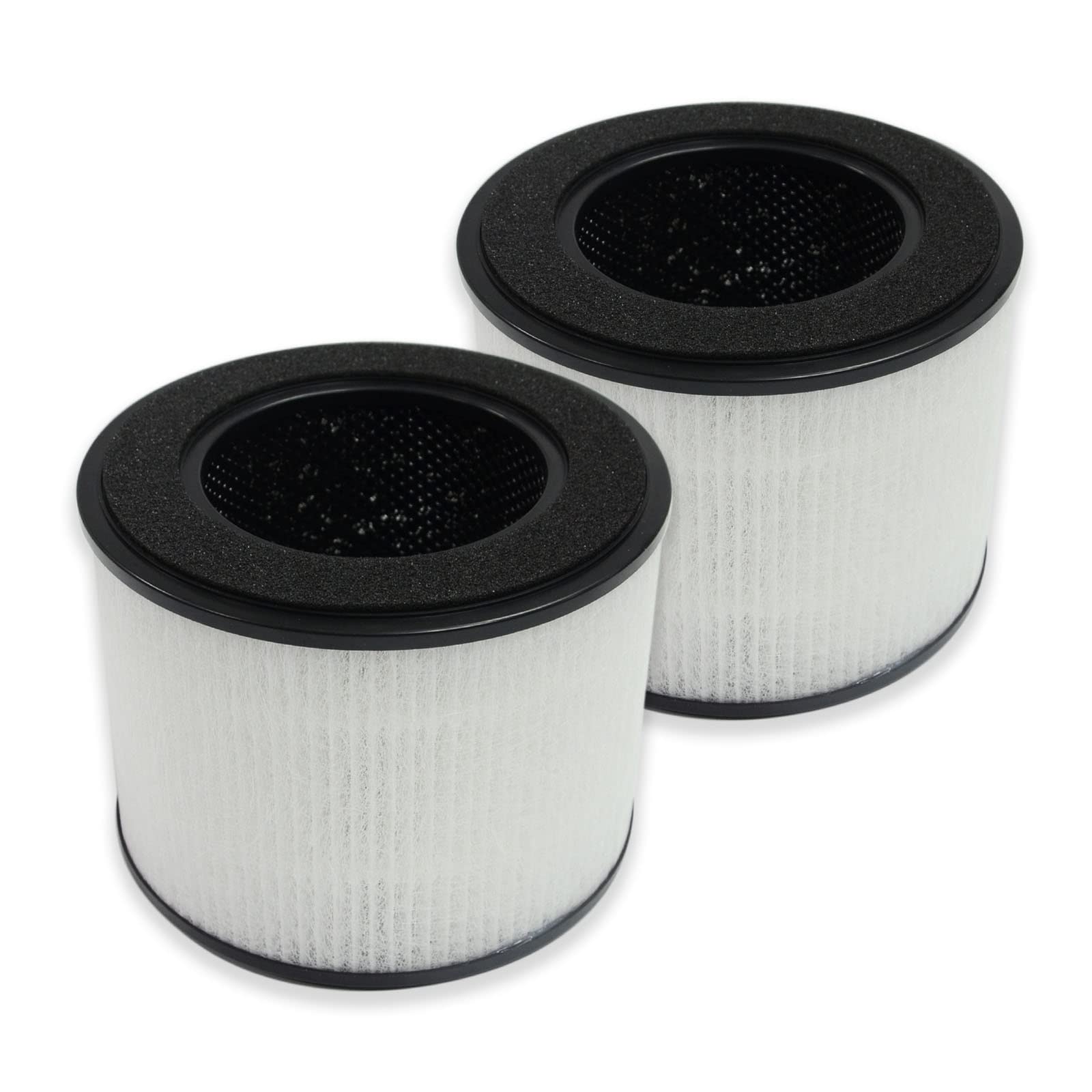 PUREBURG Replacement True HEPA Filters for Clarifion AerClear AS-AC207701-01 Air Purifier - 4-Stage Filtration with Activated Carbon, 2-in-1 Air Cleaner for Dust & VOCs, 2-Pack - Perfect for Home, Office & Allergy Relief