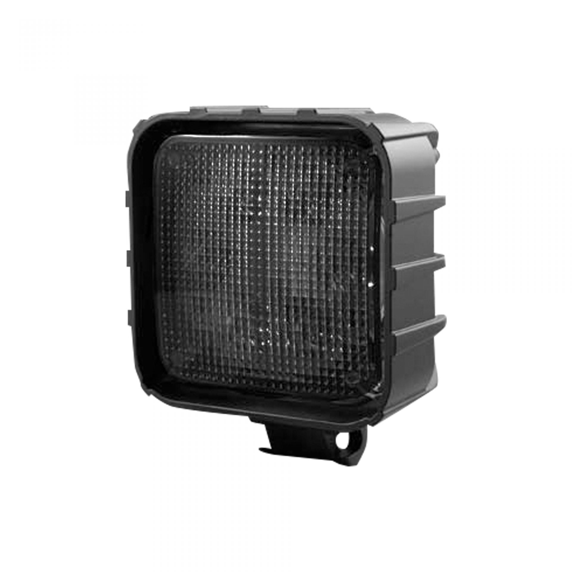 3500 Lumen LED Driving Light Kit - 6000K White Light, 6-LED Square Black Chrome Housing for Off-Road Trucks & ATVs - Clear Lens for Enhanced Visibility in Fog & Night Driving