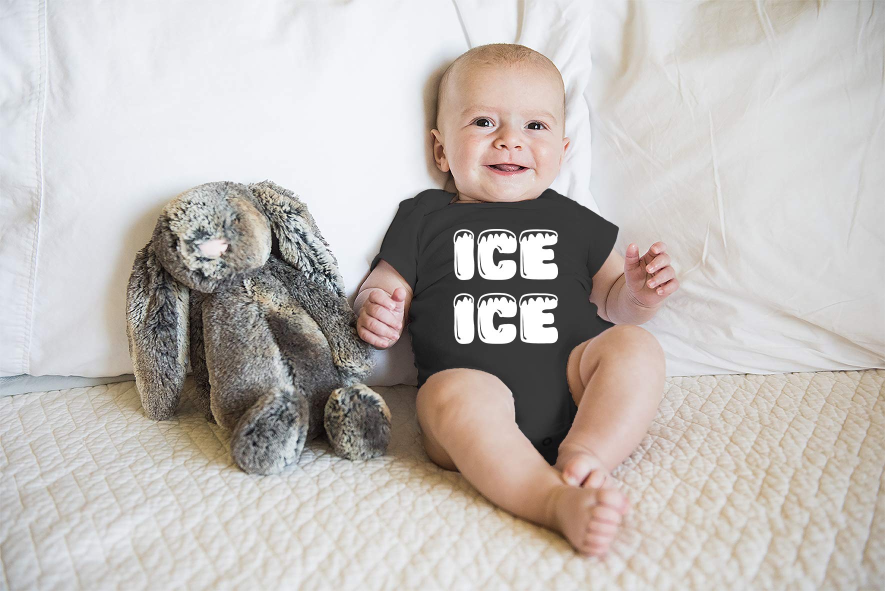 Funny Baby Bodysuit - Cute Newborn Romper for Boys & Girls - Playtime & Photo Outfits