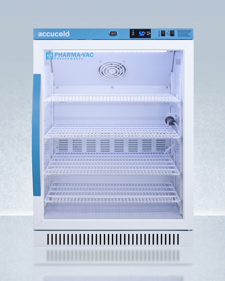 Accucold 6 Cu.Ft. ADA Compliant Vaccine Refrigerator - Medical Grade Storage for Vaccines, Medications & Pharmaceuticals | Perfect for Clinics, Pharmacies & Laboratories