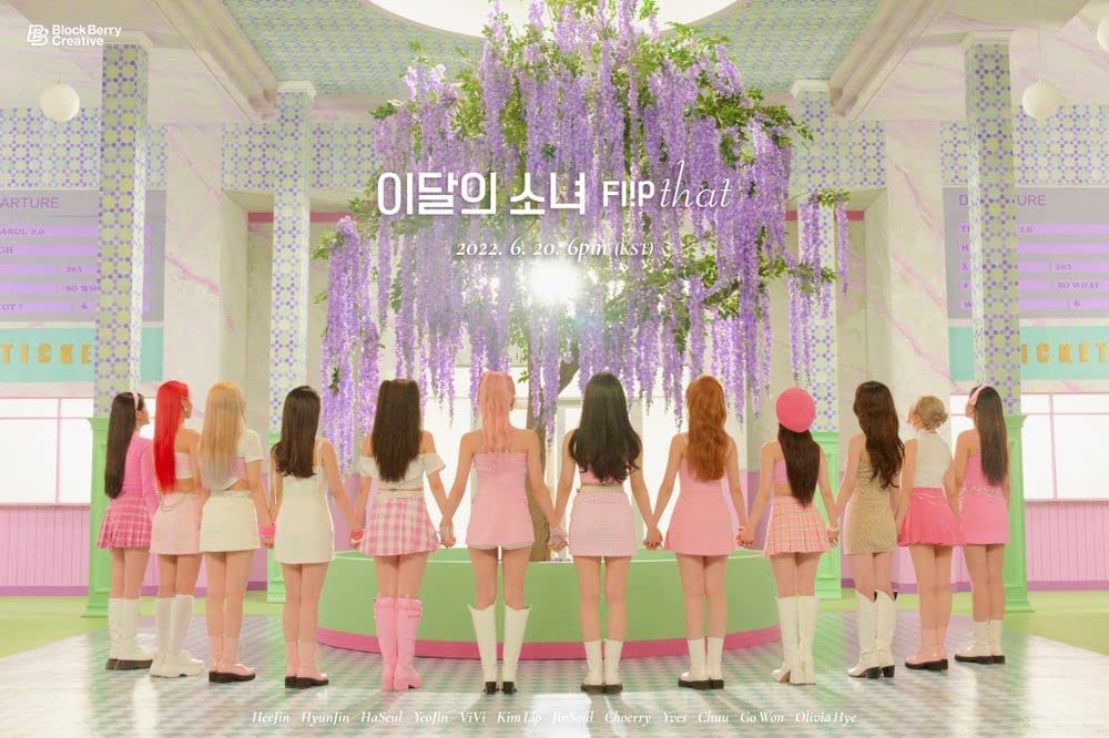 LOONA Flip That Summer Special Mini Album - Monthly Girl DREAMUS Edition with Folding Poster & Tracking (SET A+B+C+D) | K-Pop Collectibles, Fan Gifts, Music Merchandise