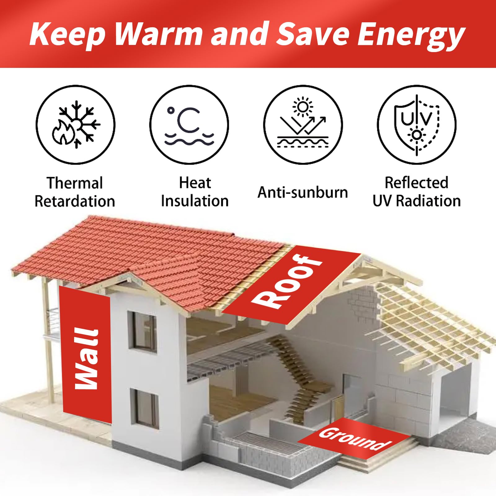 Aiglille Reflective Insulation Foam - 48