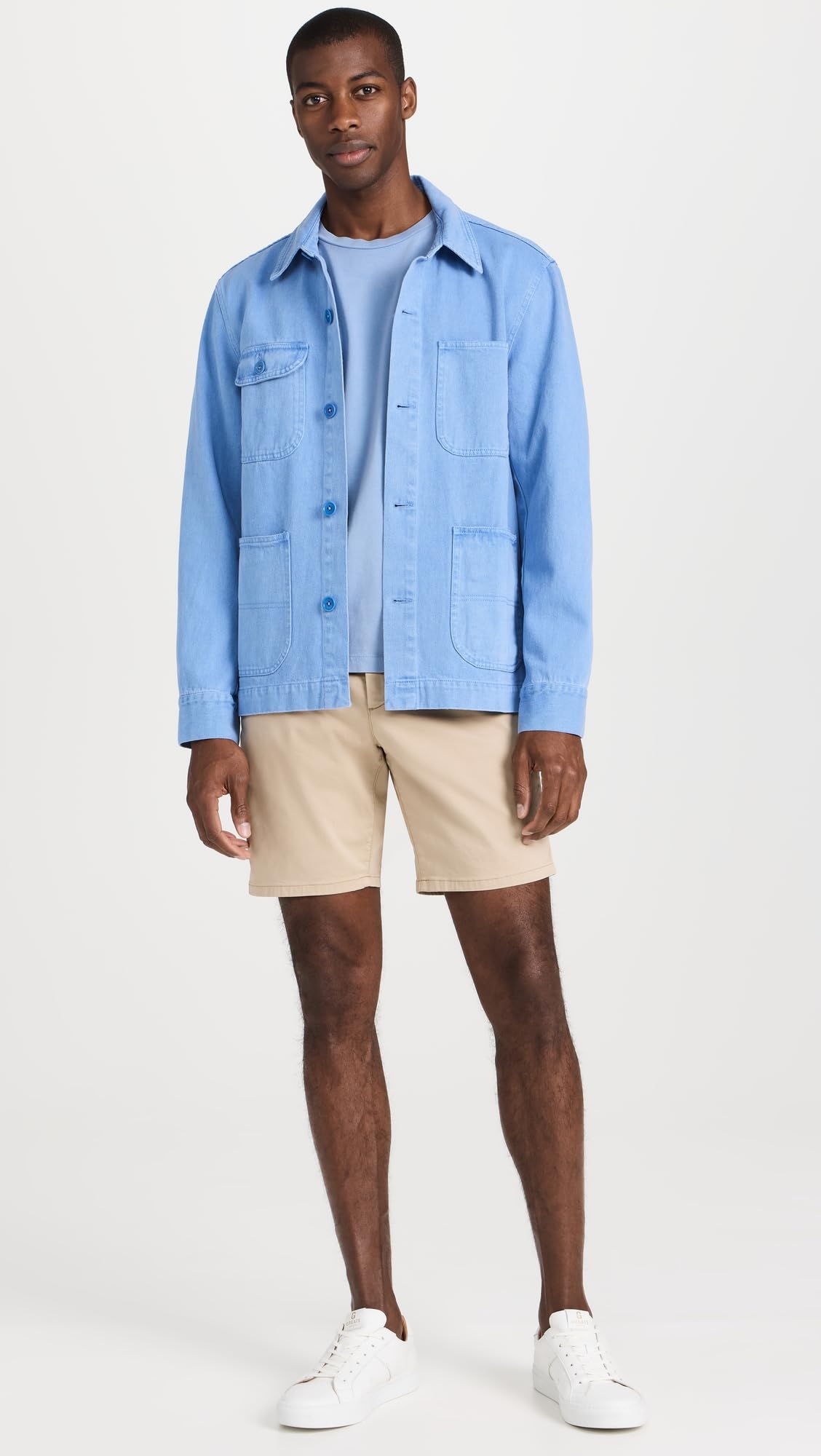 PAIGE Men's Phillips Stretch Sateen Shorts - 8.75