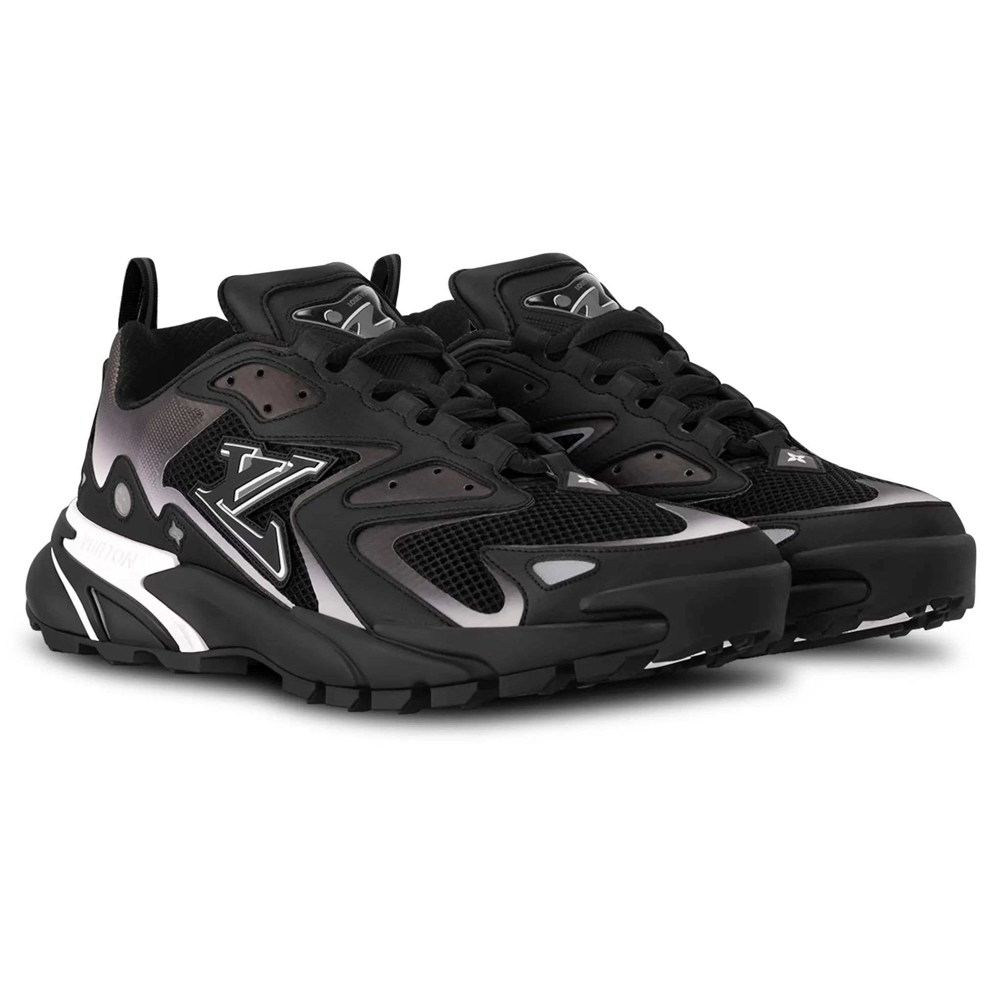 Louis Vuitton LV Runner Tactic Black Sneakers for Men - Luxury Designer Running Shoes for Casual Wear & Street Style Fashion