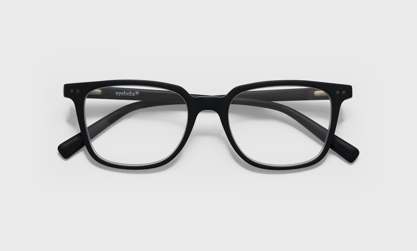 C Suite Color 00 Black Front and Temples - Premium Eyeglass Frames for Men & Women | Stylish & Durable for Work, Office & Professional Settings