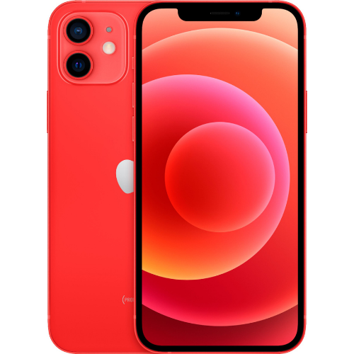 Unlocked iPhone 12 Mini 64GB in Red - No Face ID | Eco-Friendly Smartphone Deal for Work & Travel | Fast Performance & Compact Size