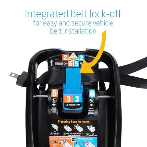 Maxi Cosi Infant Car Seat Base - Safe & Easy Installation for Newborns | Perfect for Travel & Daily Commutes