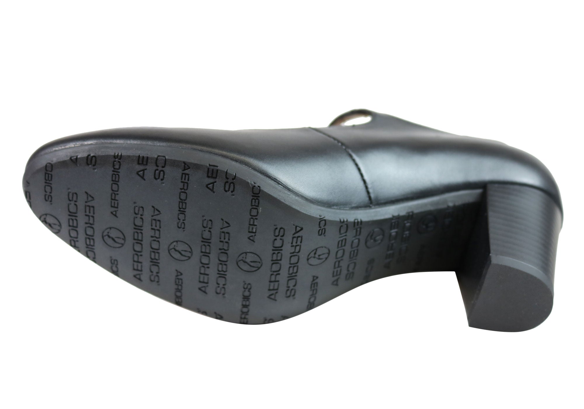 Women's Classic Leather Mary Jane Court Shoes for Aerobics - Handmade in Portugal - Perfect for Dance, Workout & Casual Wear