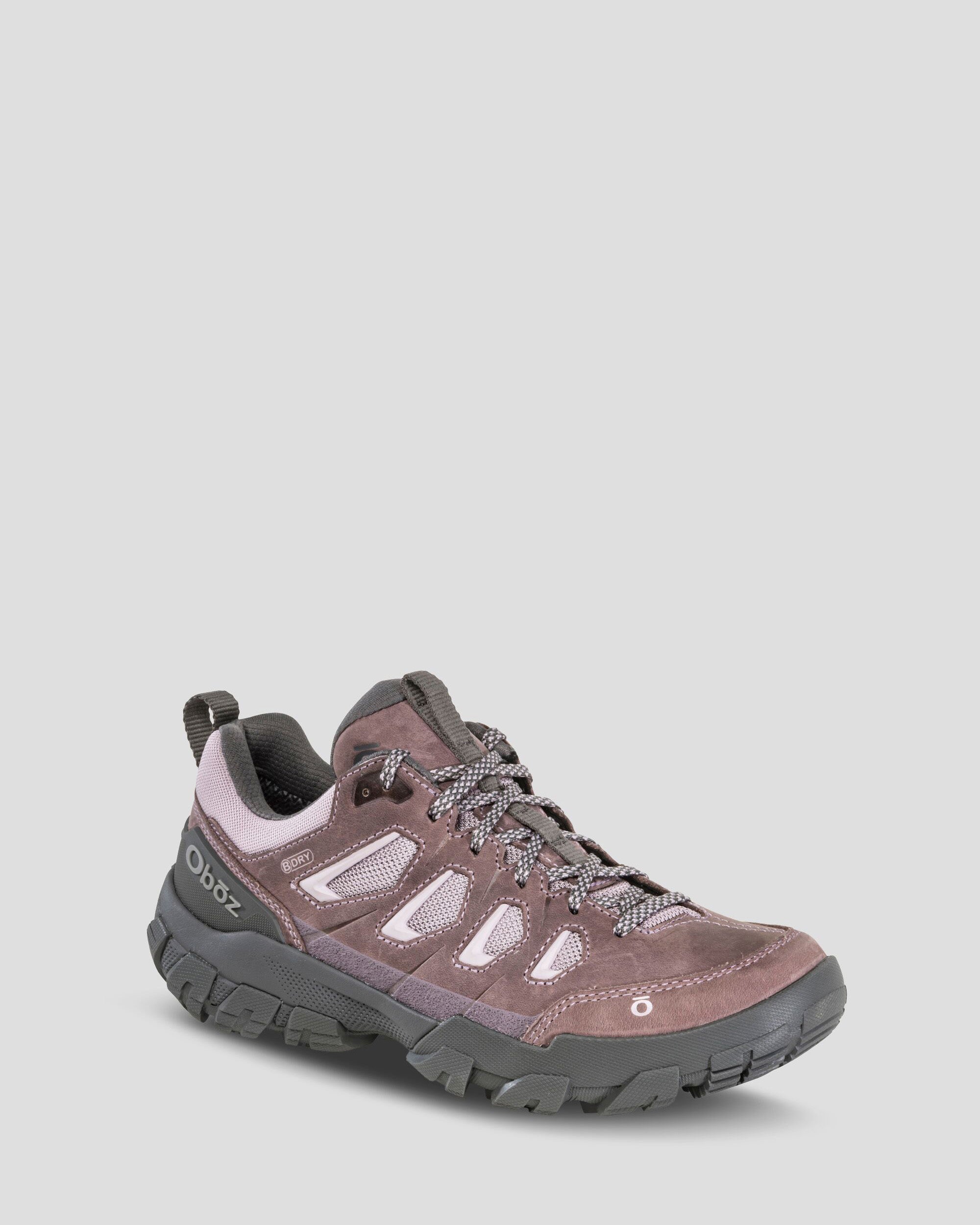 Women's Oboz Sawtooth X Low BDRY Waterproof Hiking Shoes - Lightweight Trail Running Shoes for Women - Perfect for Hiking, Trekking & Outdoor Adventures