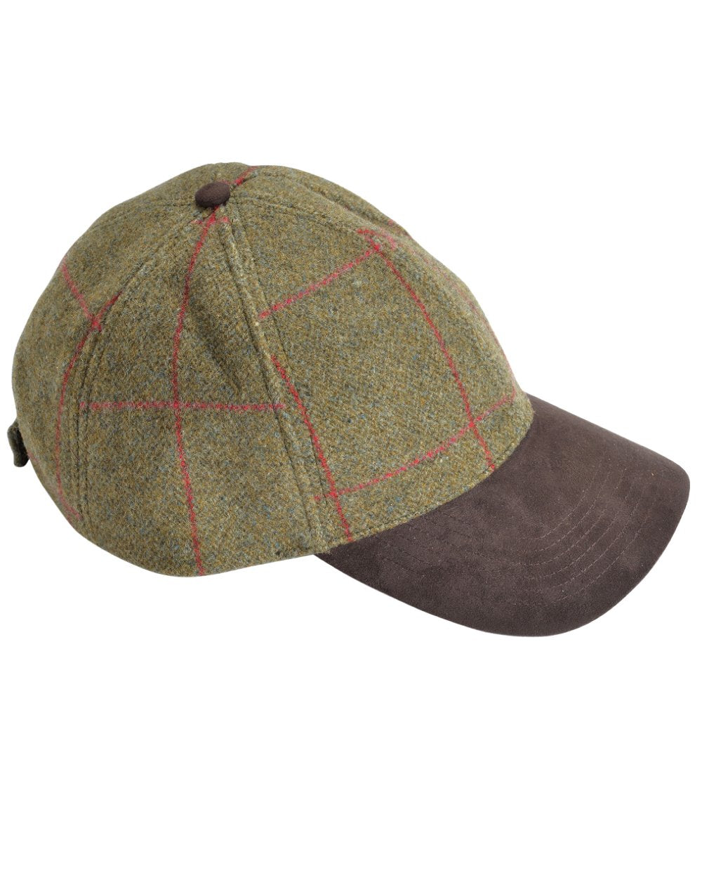Alan Paine Combrook Tweed Baseball Cap - Classic British Style Adjustable Hat for Men & Women | Perfect for Outdoor Activities, Golfing, and Casual Wear