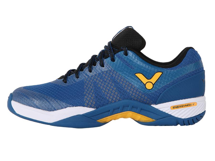 Victor S82 BE Unisex Badminton Shoes - Lightweight & Breathable for Men/Women - Medieval Blue - Perfect for Indoor Court Sports & Training