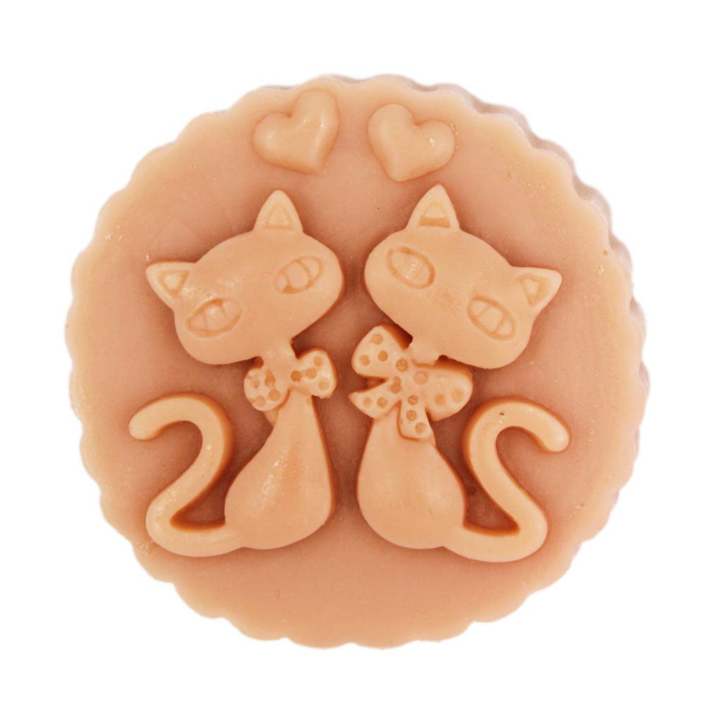 Premium Silicone Soap Molds for Cat Lovers - DIY Handmade Soap Making Kit, Craft Art Supplies for Homemade Gifts, Bath & Body Products - Perfect for Valentine's Day, Mother's Day & Christmas Gifts