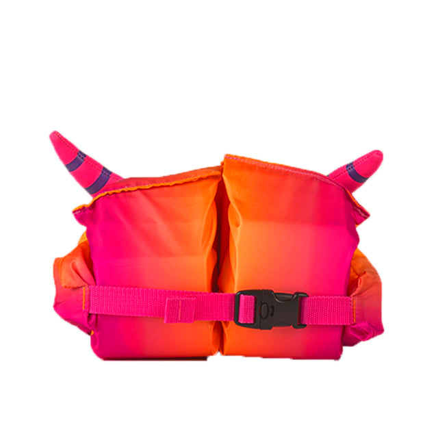 Mibi Bubble Neo Pink Float Vest for Kids 2-3 Years - Safe & Comfortable Swimming Aid for Toddlers - Perfect for Pool, Beach & Water Play
