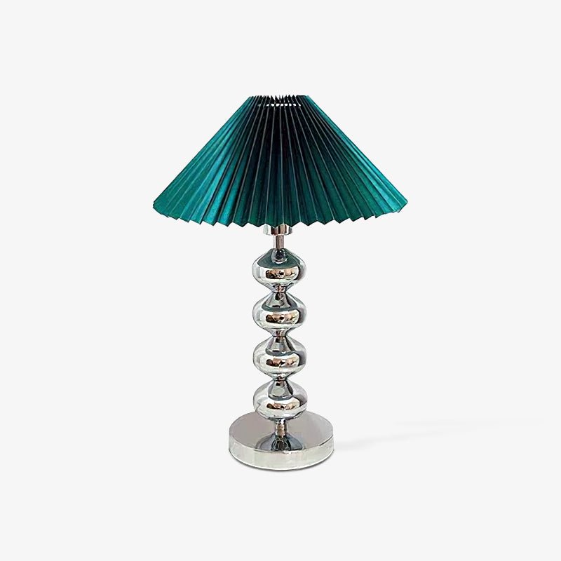 Aleisha Pleated Table Lamp - Modern Bedside & Living Room Lighting for Home Decor