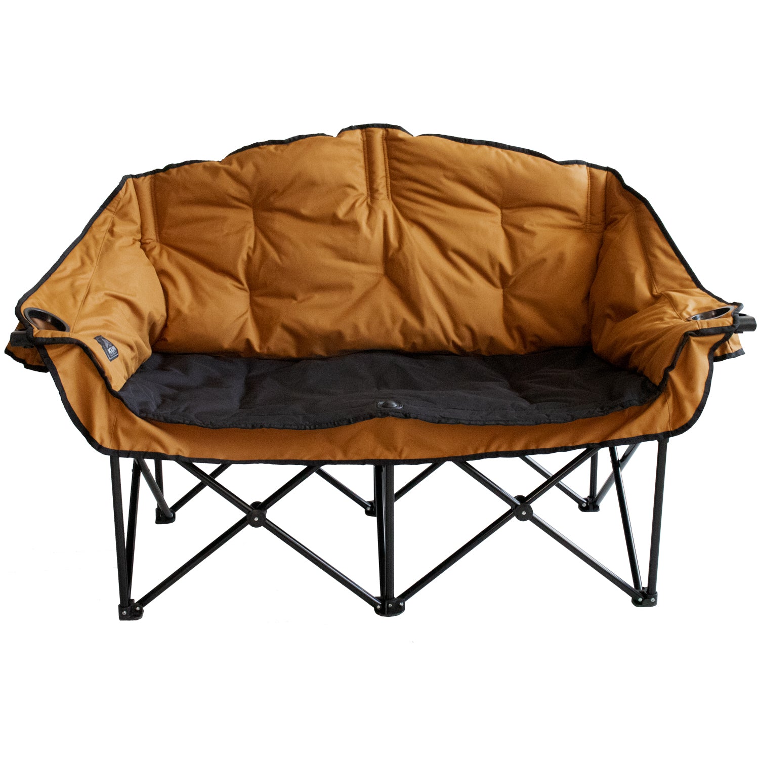 Bear Buddy Double Camping Chair - Portable Folding Chair for Outdoor Adventures, Picnics, Beach, and Backyard Relaxation