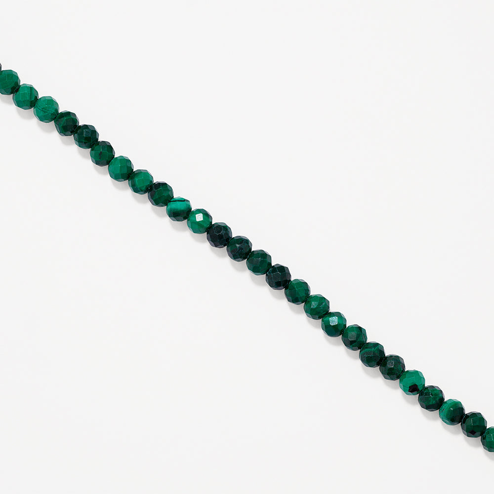 Micro Malachite Bead Bracelet in Gold - Handmade Gemstone Jewelry for Women - Perfect for Everyday Wear, Gifts & Spiritual Healing