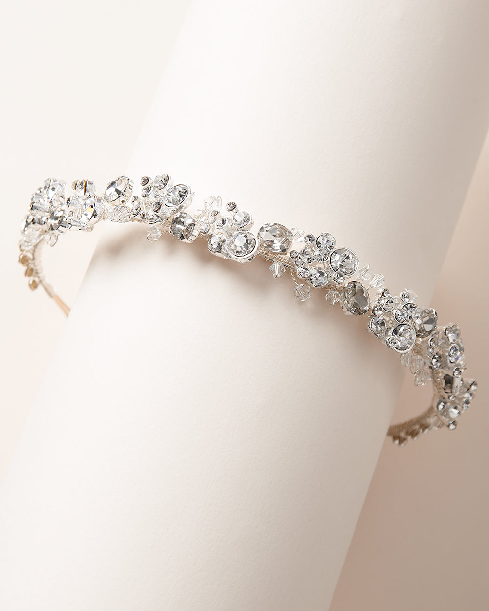 Eliza Crystal Headband for Women - Sparkling Rhinestone Hair Accessories for Weddings, Parties & Special Occasions