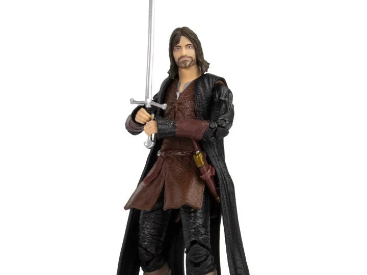 The Lord of the Rings BST AXN Aragorn Action Figure - Collectible Toy for Fans & Gift for Fantasy Lovers (Perfect for Display, Cosplay & Movie-Themed Decor)