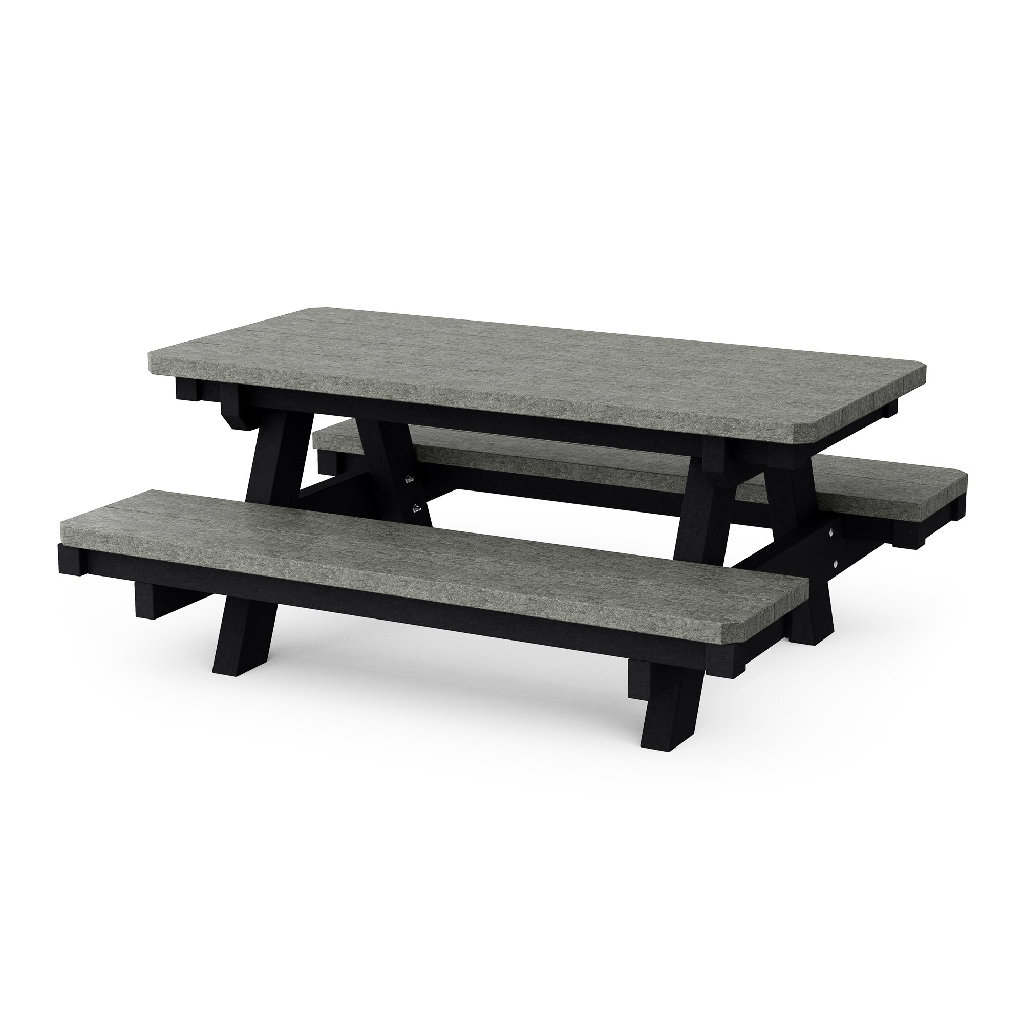 Heritage Kids Picnic Table - Durable Outdoor Wooden Table for Children's Playtime, Backyard, and Garden Activities