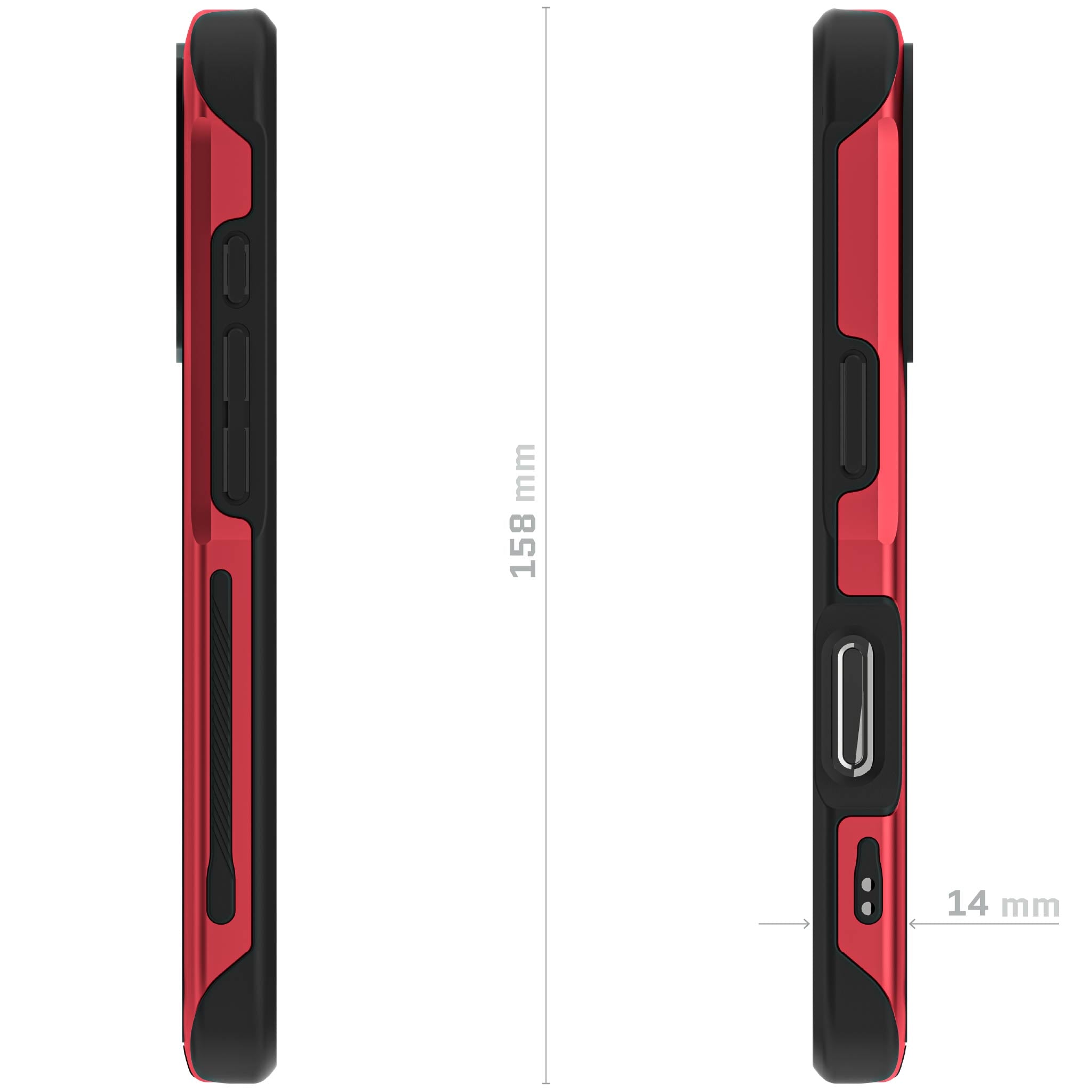 iPhone 16 Pro & iPhone 16 Pro Max Aluminum MagSafe Case - ATOMIC Slim Protective Cover with Strong Magnetic Grip | Perfect for Everyday Use, Travel & Wireless Charging