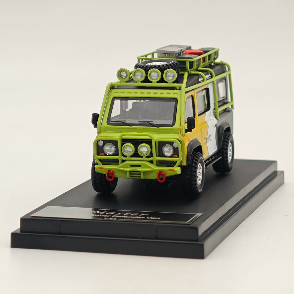 1:64 Scale Land Rover Defender Van Diecast Model Car - Miniature Collectible Toy for Adults & Kids - Perfect for Hobbyists, Display & Gift Giving - Ideal for Home Office Decoration, Car Enthusiast Collections & Birthday Presents