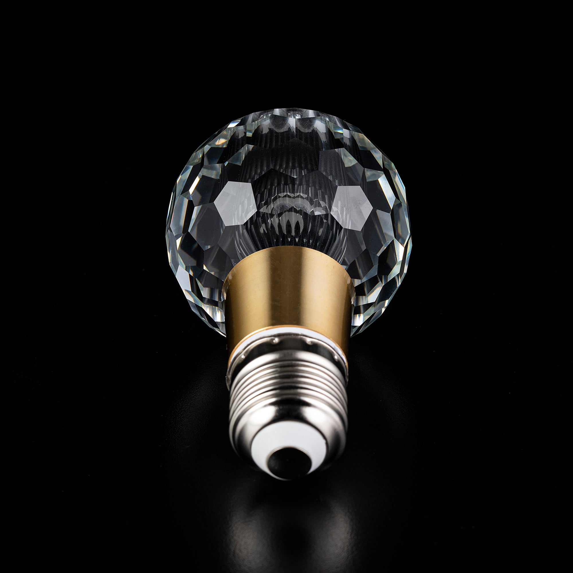 Disco Ball Diamond Crystal LED Light Bulb - Party, Dance, and Home Decor Lighting for Events & Celebrations