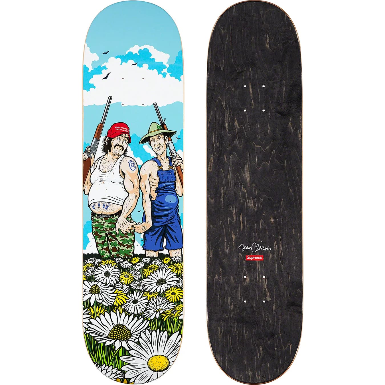 Supreme Nuns N Guns Skateboard Deck - Limited Edition Collectible for Skateboarding & Streetwear Enthusiasts | Perfect for Skating, Wall Art & Urban Fashion